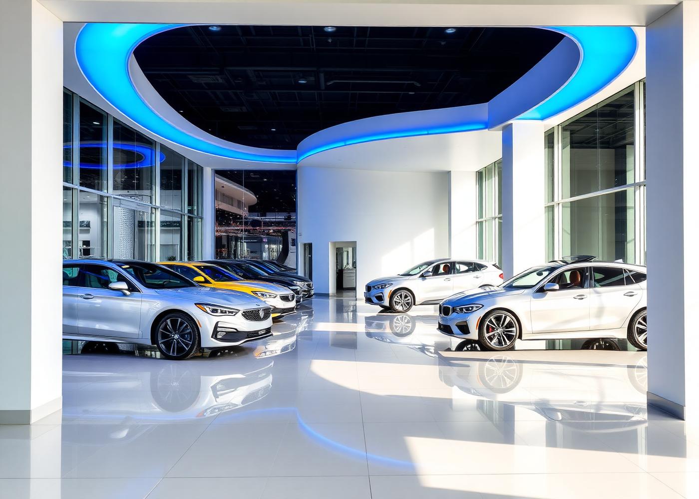 Showroom floor